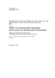 IUS_Forschungsbericht_1_ Motivationsskalen - Institut für ...