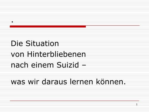 Hinterbliebene nach Suizid - Forum Seelsorge in Bayern