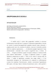 Versione in pdf - International Journal of Psychoanalysis for Education