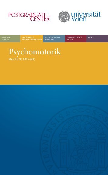 Psychomotorik-Folder.pdf, Seiten 1-6 - Postgraduate Center