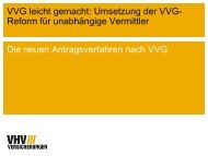 Abschlussmodelle der VHV - VHV MAX.NET