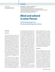 Blind und sehend in einer Person - Hans Strasburger