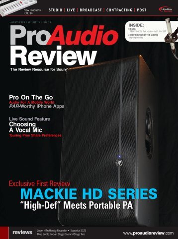 Pro Audio Review - Mackie