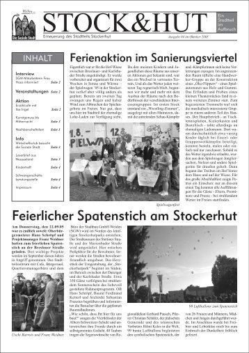 Ausgabe 04 im Oktober 2005 (pdf) - Die Initiative e.V.