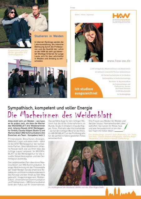 Weidenblatt Das - AHA! Werbeagentur