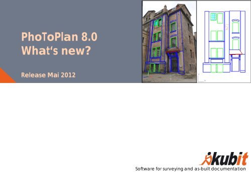 PhoToPlan 8.0 What's new? - download - Kubit GmbH