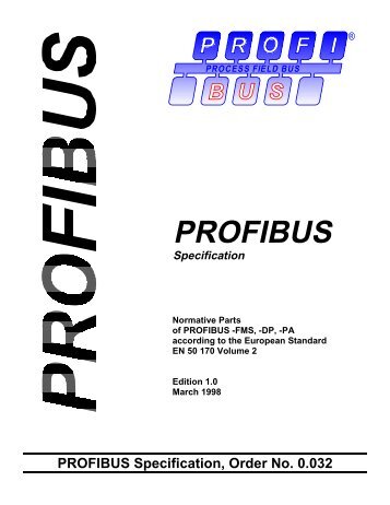 Profibus Specification Normative Parts