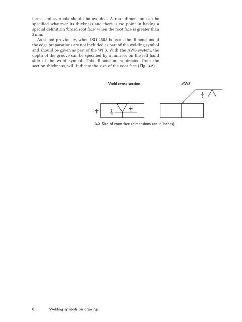 Welding symbols on drawings - .:YUSUF MANSUROGLU - P