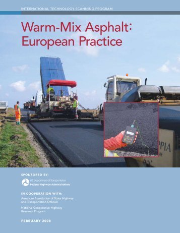 Warm-Mix Asphalt: European Practice - the Office of International ...