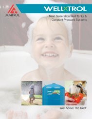 well-x-trol brochure - Fresh Water Systems