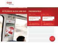 OEBB_Werbung_A3 Plakate in Zug und Bus - ÖBB-Werbung GmbH