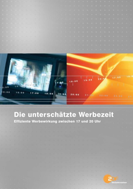 Die unterschätzte Werbezeit - ZDF Werbefernsehen