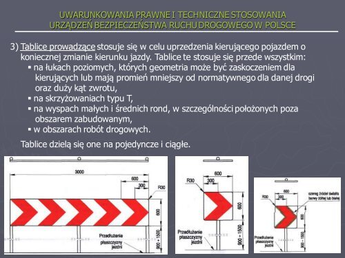 UWARUNKOWANIA PRAWNE I TECHNICZNE STOSOWANIA ...