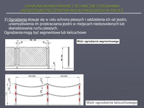 UWARUNKOWANIA PRAWNE I TECHNICZNE STOSOWANIA ...