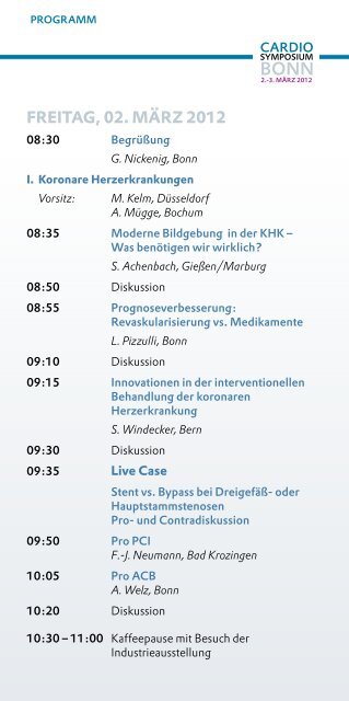 Cardio Symposium Bonn