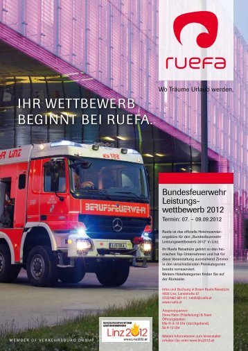 ihr wettbewerb beGinnt bei ruefa. - Linz 2012