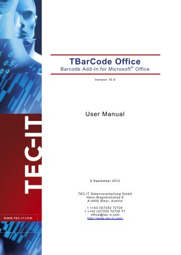 TBarCode Office - Tec-It