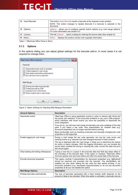 TBarCode Office - Tec-It