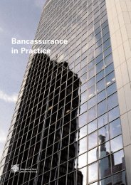 Bancassurance in Practice - Munich American Reassurance Company