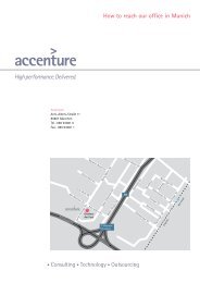 How to reach our office in Munich - Accenture