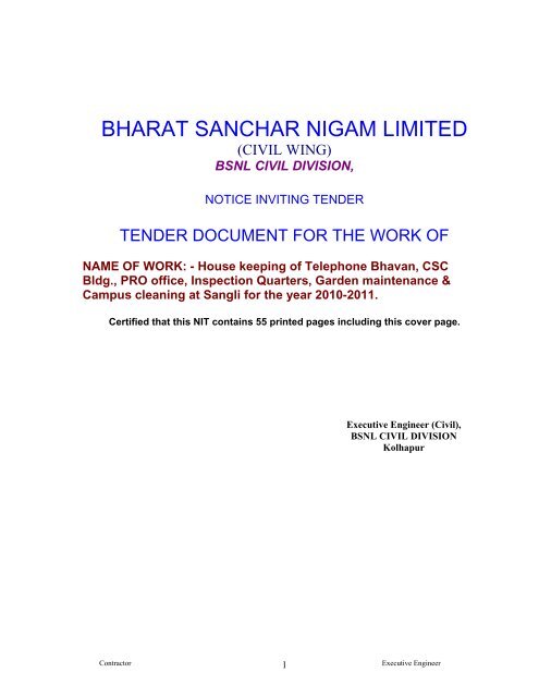 BHARAT SANCHAR NIGAM LIMITED