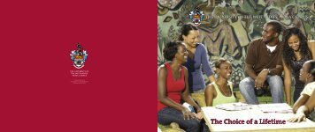 The Choice of a Lifetime - University of the West Indies - Uwi.edu