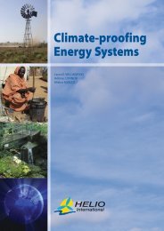 Climate-proofing Energy Systems - HELIO International