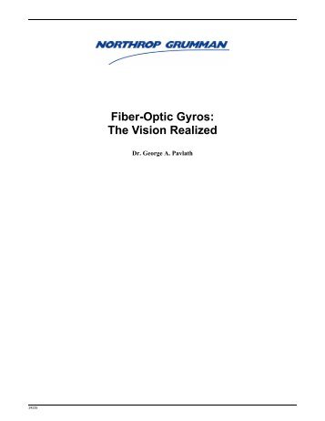 Fiber-Optic Gyros - Northrop Grumman Electronic Systems ...