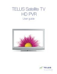 TELUS Satellite TV HD PVR