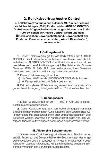 kollektivvertrag der österreichischen post ag