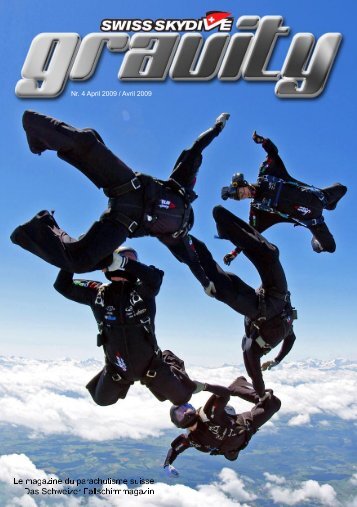 Gravity no4 Couverture AVRIL 2009.indd - Swiss Skydive