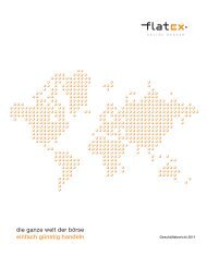 Geschäftsbericht 2011 der flatex AG