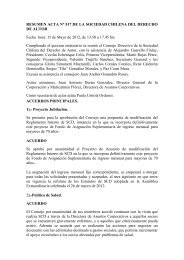 RESUMEN ACTA Nº 517 DE LA SOCIEDAD CHILENA DEL ... - SCD