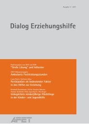 Dialog Erziehungshilfe - AFET