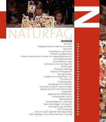 Magasinet Naturfag 2009 - Nasjonalt senter for kunst og kultur i ...