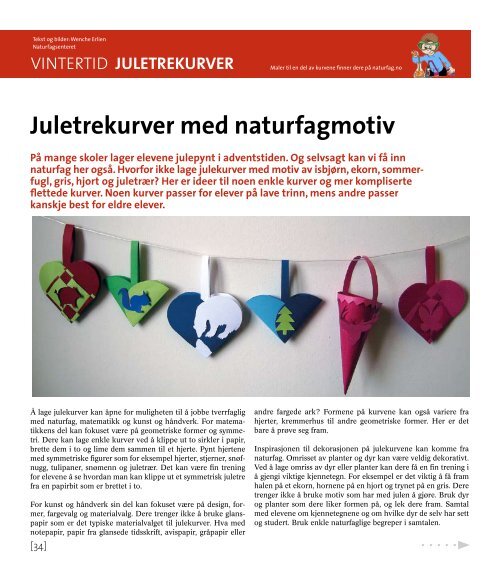 Magasinet Naturfag 2009 - Nasjonalt senter for kunst og kultur i ...