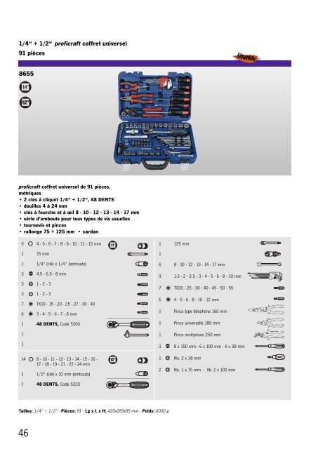 Outils professionnels - Projahn