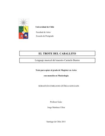 capítulo i - Tesis Electrónicas Universidad de Chile