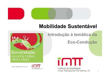 (Microsoft PowerPoint - IMTT Proj Eco condu\347\343o portugal ...