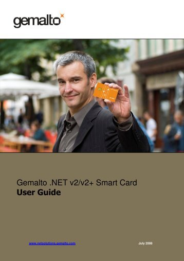 Gemalto .NET v2/v2+ Smart Card User Guide