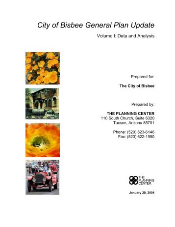 City of Bisbee General Plan Update