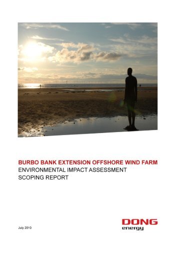 Burbo Bank Extension Scoping Report - DONG Energy