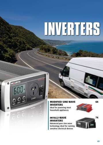 MODIFIED SINE WAVE INVERTERS INTELLI-WAVE ... - the Projecta