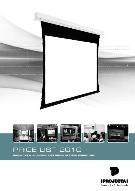 Download pricelist Projecta - e-mail