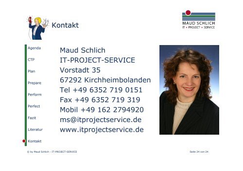 Maud Schlich: Critical Testing Process. Überblick über die - CC GmbH