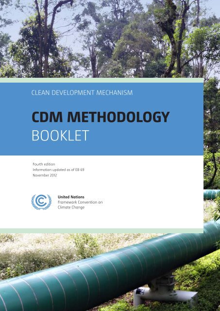 CDM Methodology Booklet - CDM - United Nations Framework ...