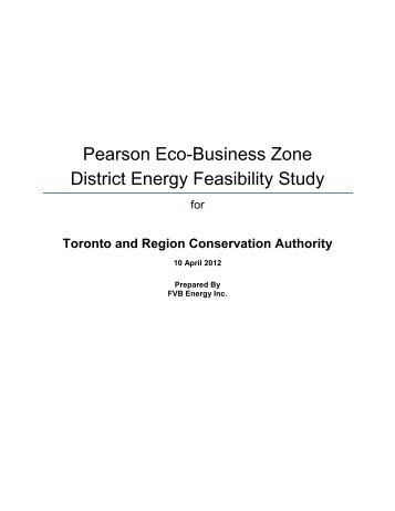 Project Green District Energy Feasibility Study - Partners in Project ...