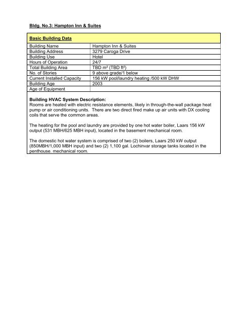 Project Green District Energy Feasibility Study - Partners in Project ...