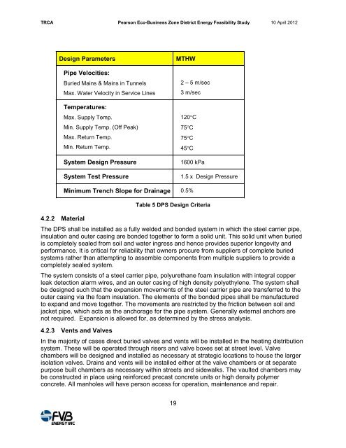 Project Green District Energy Feasibility Study - Partners in Project ...