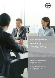 APAC Training Catalog (PDF / 1941 KB) - Competence Training der ...